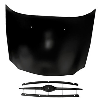 Replacement - 2-Piece (Hood Panel, Grille) (Standard Line)