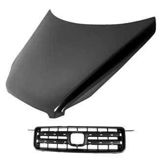 Replacement - 2-Piece (Hood Panel, Grille) (Standard Line)