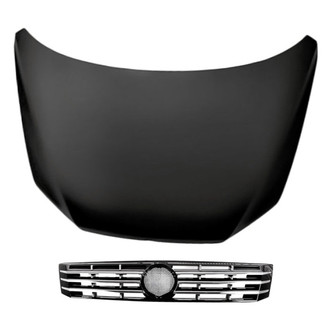 Replacement - 2-Piece (Hood Panel, Grille) (Standard Line)