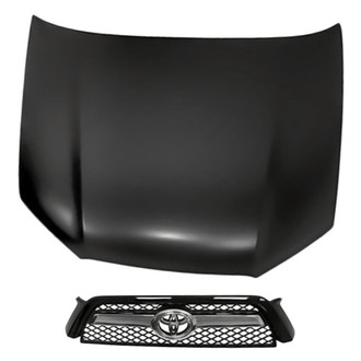 Replacement - 2-Piece (Hood Panel, Grille) (Standard Line)