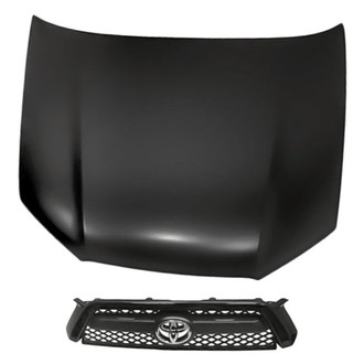 Replacement - 2-Piece (Hood Panel, Grille) (Standard Line)