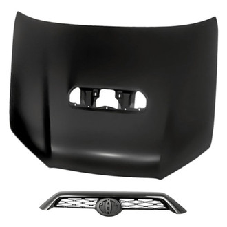 Replacement - 2-Piece (Hood Panel, Grille) (Standard Line)