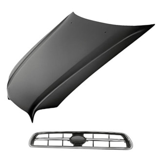Replacement - 2-Piece (Hood Panel, Grille)