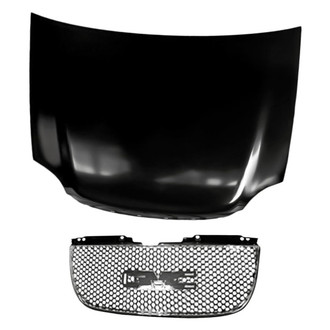 Replacement - 2-Piece (Hood Panel, Grille)