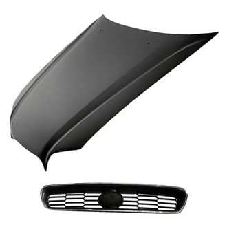 Replacement - 2-Piece (Hood Panel, Grille)