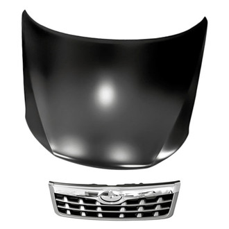 Replacement - 2-Piece (Hood Panel, Grille) (Standard Line)