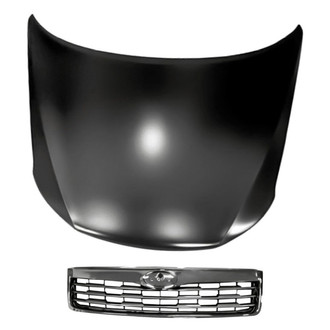 Replacement BNDL-210661 - 2-Piece (Hood Panel, Grille) (Standard Line)