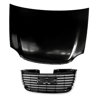 Replacement - 2-Piece (Hood Panel, Grille) (Standard Line)