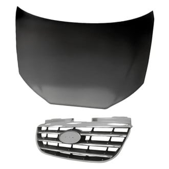 Replacement - 2-Piece (Hood Panel, Grille) (Standard Line)