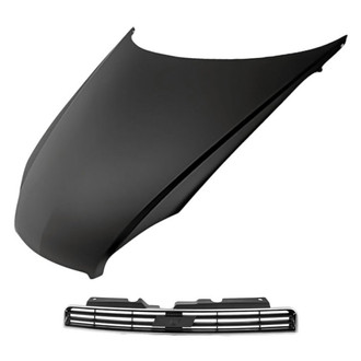 Replacement - 2-Piece (Hood Panel, Grille) (Standard Line)