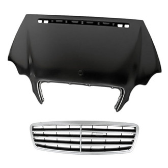 Replacement BNDL-210686 - 2-Piece (Hood Panel, Grille) (Standard Line)
