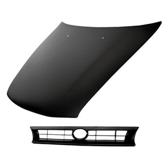 Replacement - 2-Piece (Hood Panel, Grille) (Standard Line)