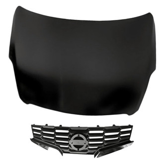 Replacement - 2-Piece (Hood Panel, Grille) (Standard Line)