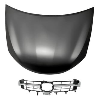 Replacement - 2-Piece (Hood Panel, Grille)