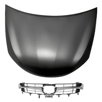 Replacement - 2-Piece (Hood Panel, Grille) (Standard Line)