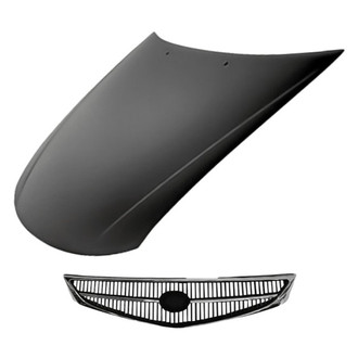 Replacement BNDL-210734 - 2-Piece (Hood Panel, Grille) (Standard Line)