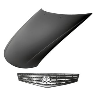 Replacement - 2-Piece (Hood Panel, Grille) (Standard Line)