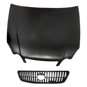 Replacement - 2-Piece (Hood Panel, Grille) (Standard Line)