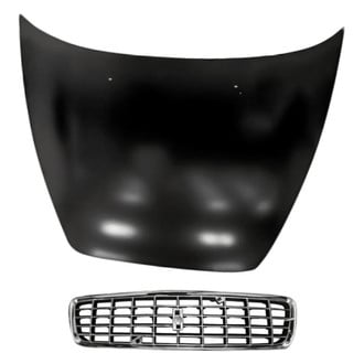 Replacement - 2-Piece (Hood Panel, Grille) (Standard Line)