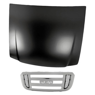 Replacement - 2-Piece (Hood Panel, Grille) (Standard Line)