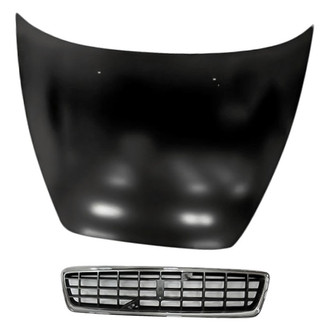 Replacement - 2-Piece (Hood Panel, Grille) (Standard Line)