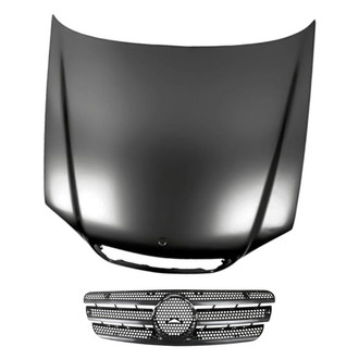 Replacement - 2-Piece (Hood Panel, Grille) (Standard Line)