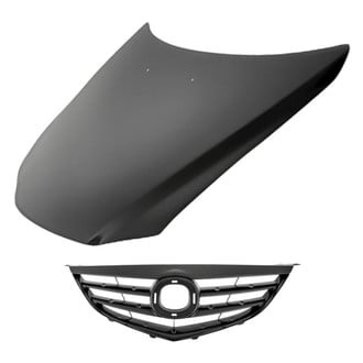 Replacement - 2-Piece (Hood Panel, Grille) (Standard Line)
