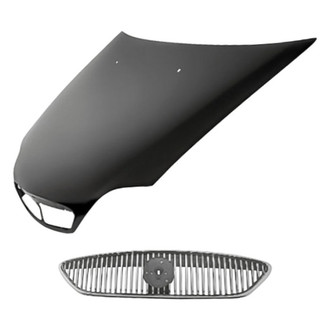 Replacement - 2-Piece (Hood Panel, Grille)