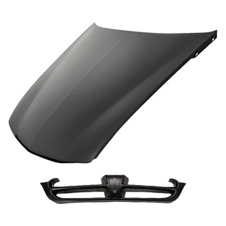 Replacement - 2-Piece (Hood Panel, Grille) (Standard Line)
