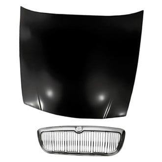 Replacement - 2-Piece (Hood Panel, Grille) (Standard Line)