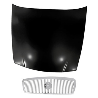 Replacement - 2-Piece (Hood Panel, Grille) (Standard Line)