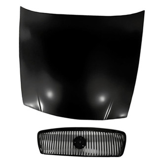 Replacement - 2-Piece (Hood Panel, Grille) (Standard Line)