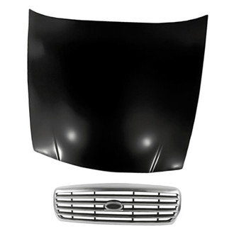 Replacement BNDL-210896 - 2-Piece (Hood Panel, Grille) (Standard Line)