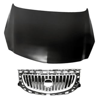 Replacement - 2-Piece (Hood Panel, Grille) (Standard Line)