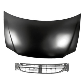 Replacement - 2-Piece (Hood Panel, Grille)