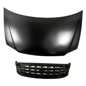 Replacement - 2-Piece (Hood Panel, Grille) (Standard Line)