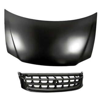 Replacement - 2-Piece (Hood Panel, Grille) (Standard Line)