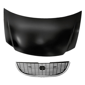 Replacement - 2-Piece (Hood Panel, Grille) (Standard Line)