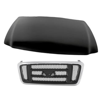 Replacement - 2-Piece (Hood Panel, Grille) (Standard Line)
