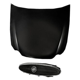 Replacement - 2-Piece (Hood Panel, Grille) (Standard Line)