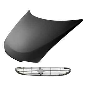 Replacement - 2-Piece (Hood Panel, Grille)