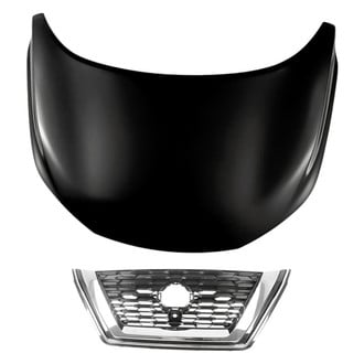 Replacement - 2-Piece (Hood Panel, Grille) (Standard Line)