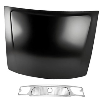 Replacement - 2-Piece (Hood Panel, Grille) (Standard Line)
