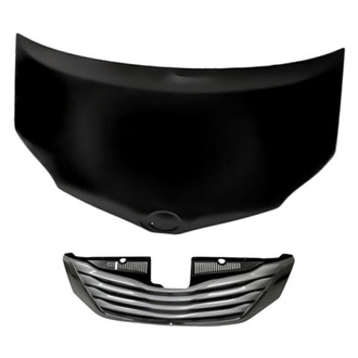 Replacement - 2-Piece (Hood Panel, Grille) (Standard Line)