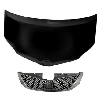 Replacement - 2-Piece (Hood Panel, Grille) (Standard Line)