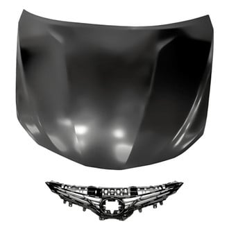 Replacement - 2-Piece (Hood Panel, Grille) (Standard Line)