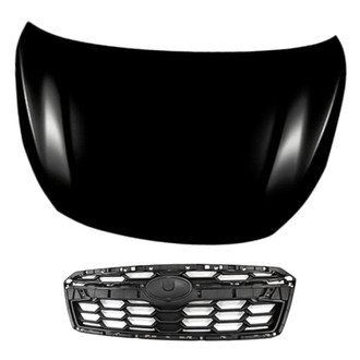 Replacement - 2-Piece (Hood Panel, Grille)
