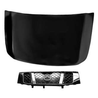 Replacement - 2-Piece (Hood Panel, Grille) (Standard Line)