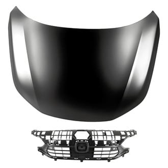 Replacement - 2-Piece (Hood Panel, Grille) (Standard Line)
