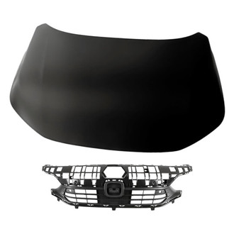 Replacement - 2-Piece (Hood Panel, Grille) (Standard Line)